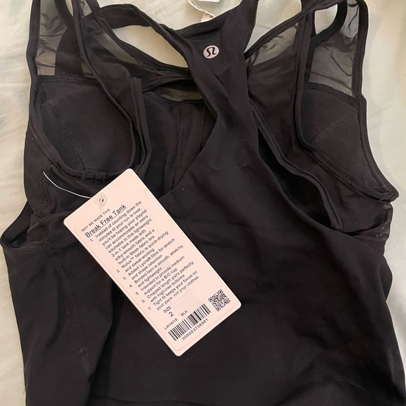 BRAND NEW - Lululemon Break Free Tank - Picture 2 of 2